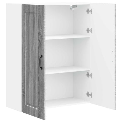 vidaXL Dishwasher Panel Kalmar Grey Sonoma 80 x 31 x 100 cm