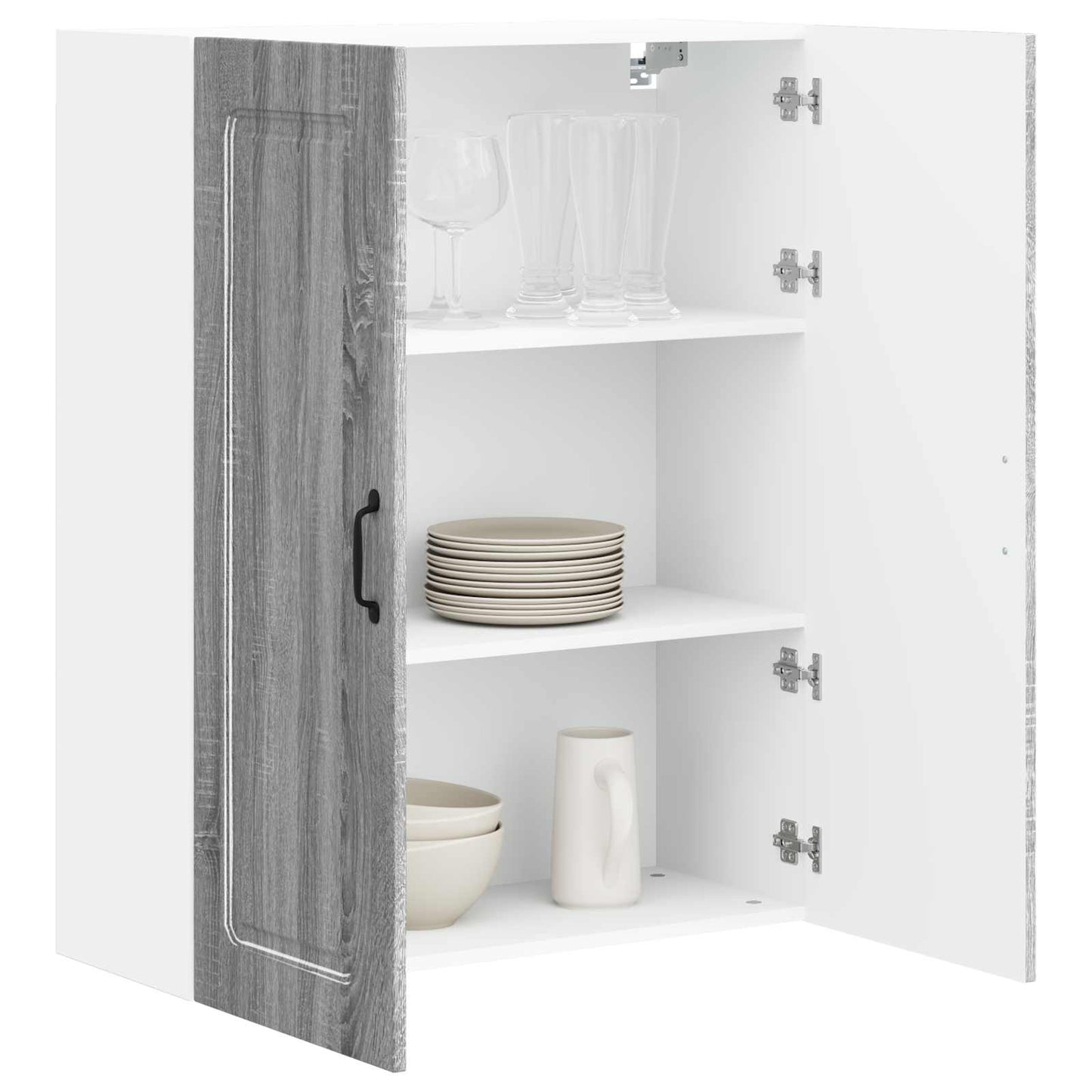vidaXL Dishwasher Panel Kalmar Grey Sonoma 80 x 31 x 100 cm