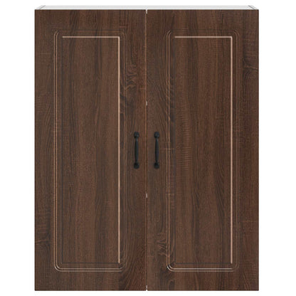 vidaXL Dishwasher Panel Kalmar Brown Oak 80 x 31 x 100 cm