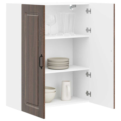 vidaXL Dishwasher Panel Kalmar Brown Oak 80 x 31 x 100 cm