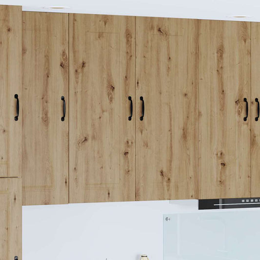 vidaXL Kitchen Wall Cabinet with Shelf Artisan Oak 80 x 31 x 100 cm