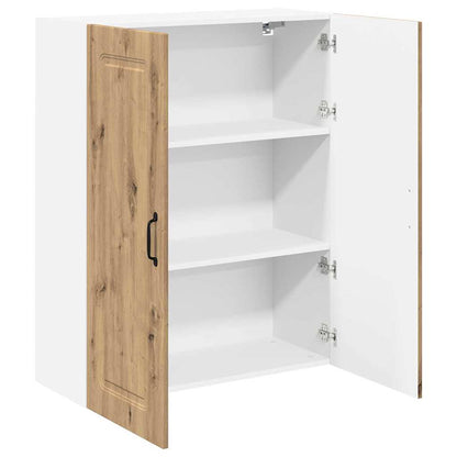 vidaXL Kitchen Wall Cabinet with Shelf Artisan Oak 80 x 31 x 100 cm
