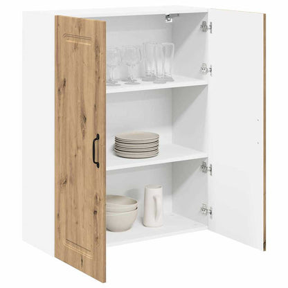 vidaXL Kitchen Wall Cabinet with Shelf Artisan Oak 80 x 31 x 100 cm
