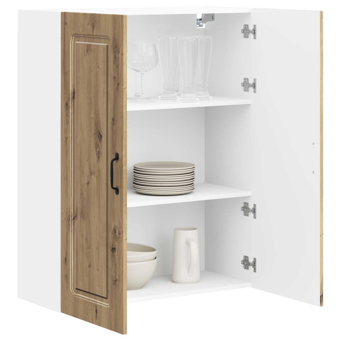 vidaXL Dishwasher Panel Kalmar Artisan Oak 80 x 31 x 100 cm