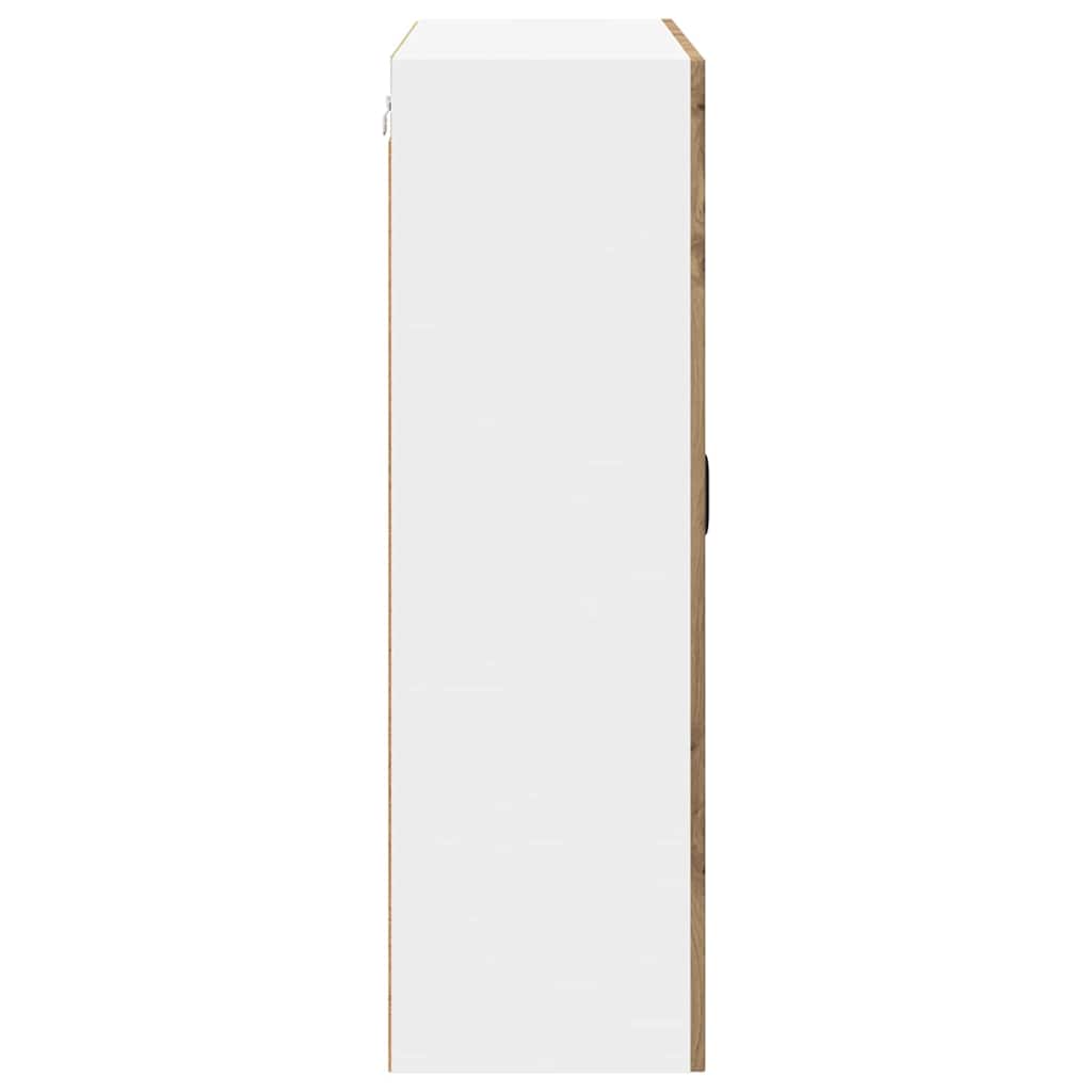 vidaXL Kitchen Wall Cabinet with Shelf Artisan Oak 80 x 31 x 100 cm