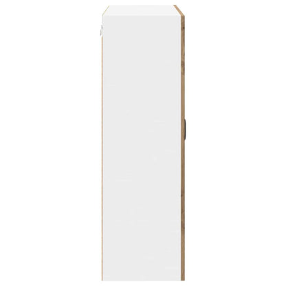 vidaXL Kitchen Wall Cabinet with Shelf Artisan Oak 80 x 31 x 100 cm