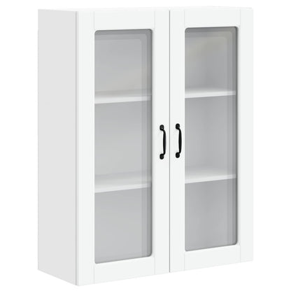vidaXL Dishwasher Panel Kalmar White 80 x 31 x 100 cm Engineered Wood