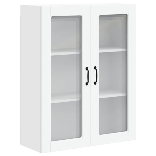 vidaXL Dishwasher Panel Kalmar White 80 x 31 x 100 cm Engineered Wood