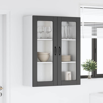vidaXL Dishwasher Panel Kalmar Black 80 x 31 x 100 cm Engineered Wood