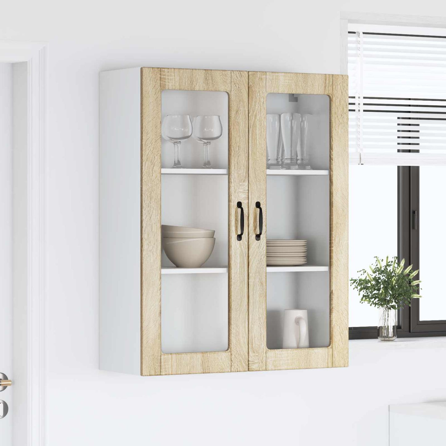 vidaXL Dishwasher Panel Kalmar Sonoma Oak 80 x 31 x 100 cm