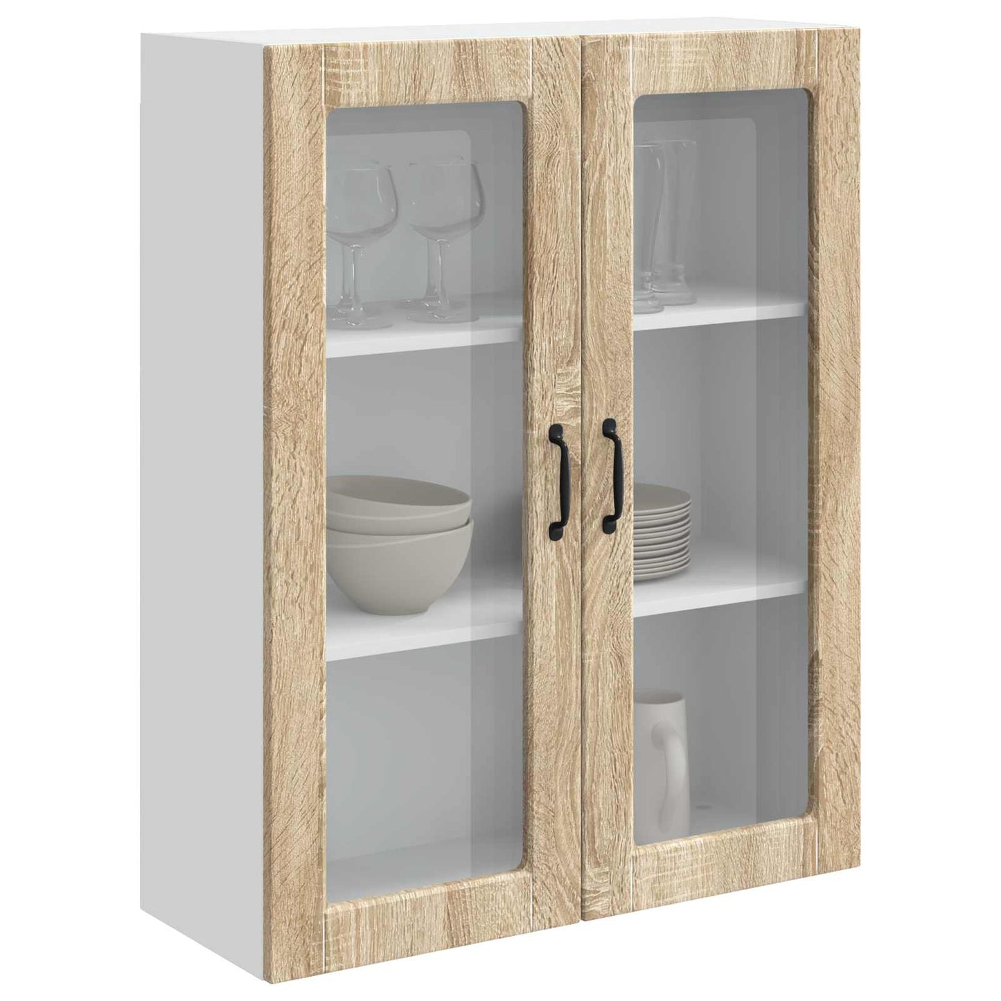 vidaXL Dishwasher Panel Kalmar Sonoma Oak 80 x 31 x 100 cm