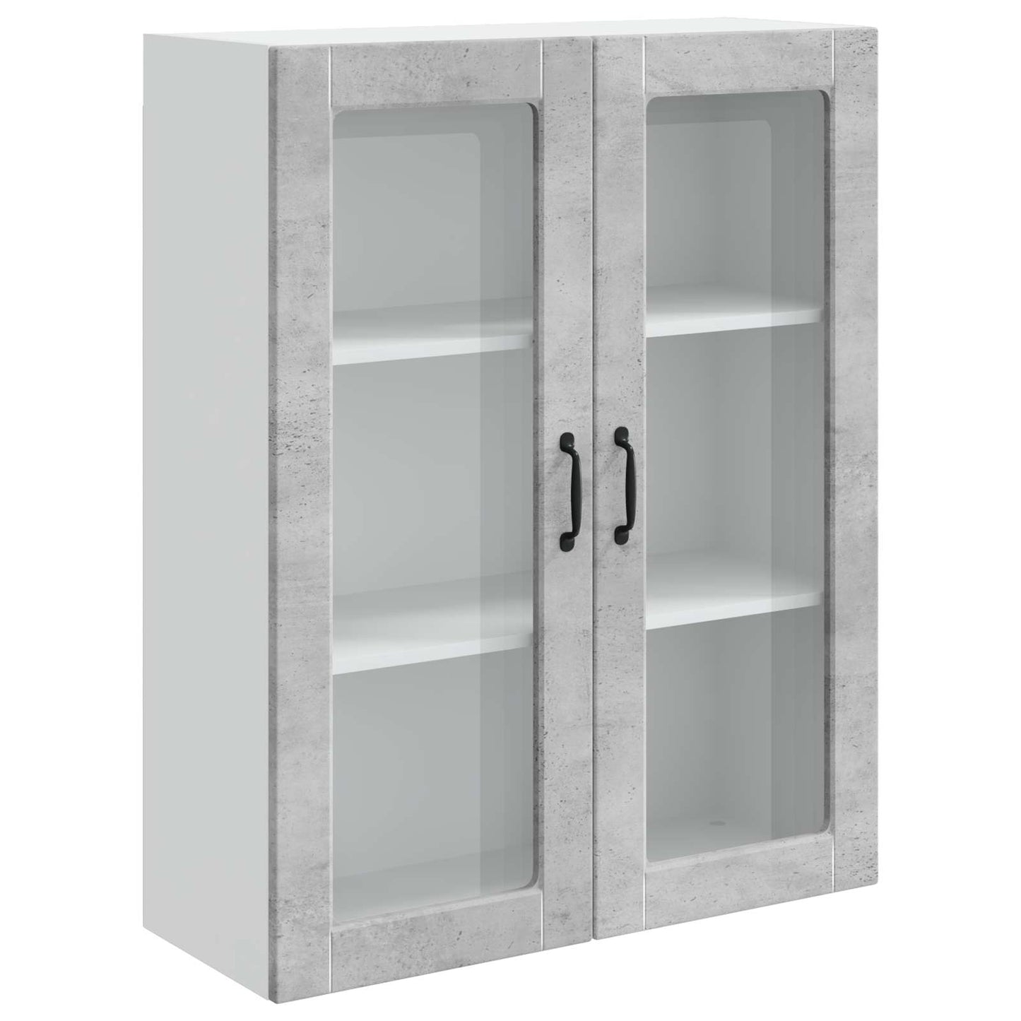 vidaXL Dishwasher Panel Kalmar Concrete Grey 80 x 31 x 100 cm