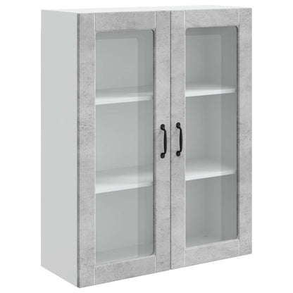 vidaXL Dishwasher Panel Kalmar Concrete Grey 80 x 31 x 100 cm