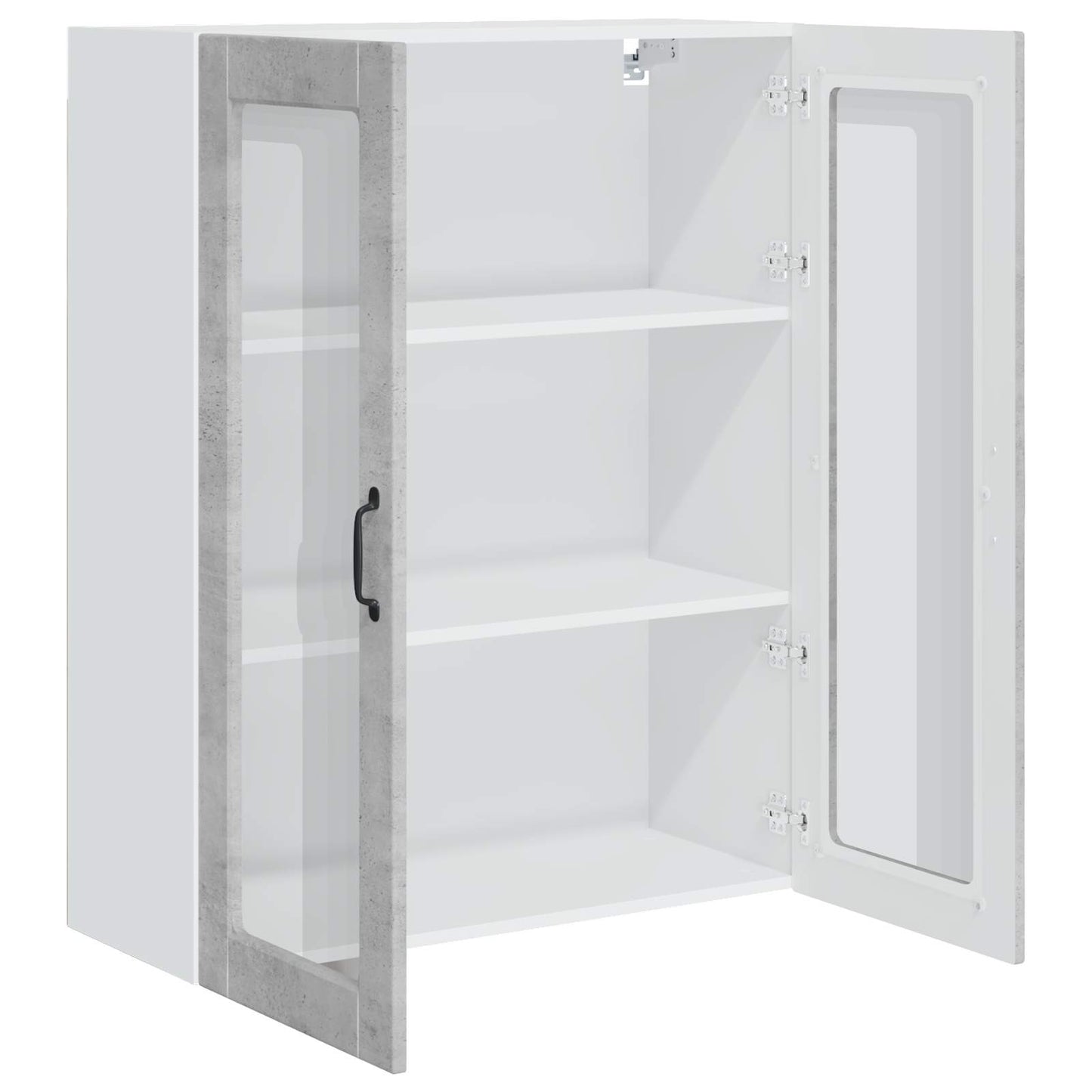 vidaXL Dishwasher Panel Kalmar Concrete Grey 80 x 31 x 100 cm