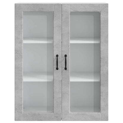 vidaXL Dishwasher Panel Kalmar Concrete Grey 80 x 31 x 100 cm