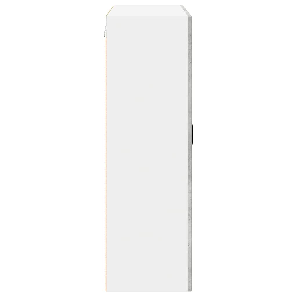 vidaXL Dishwasher Panel Kalmar Concrete Grey 80 x 31 x 100 cm