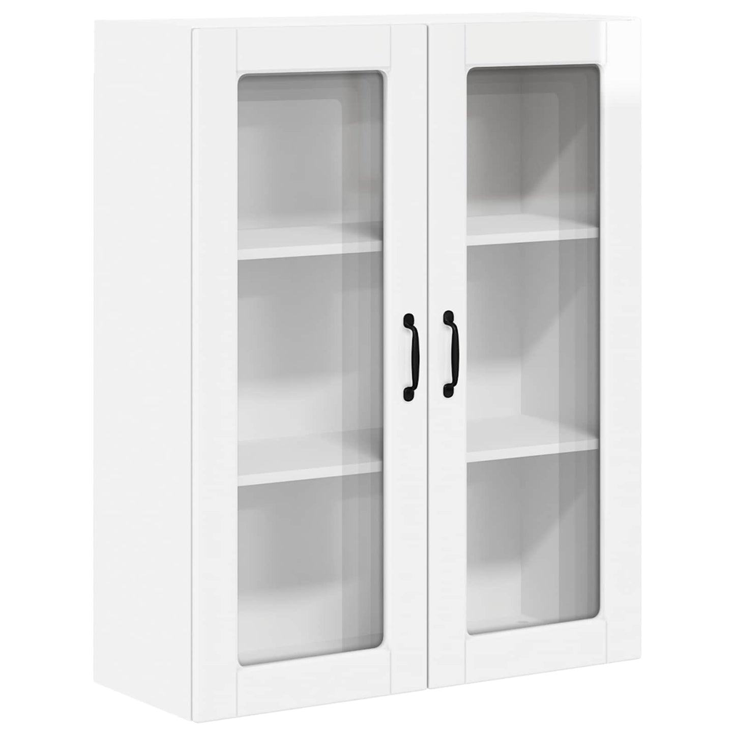 vidaXL Dishwasher Panel Kalmar High Gloss White 80 x 31 x 100 cm