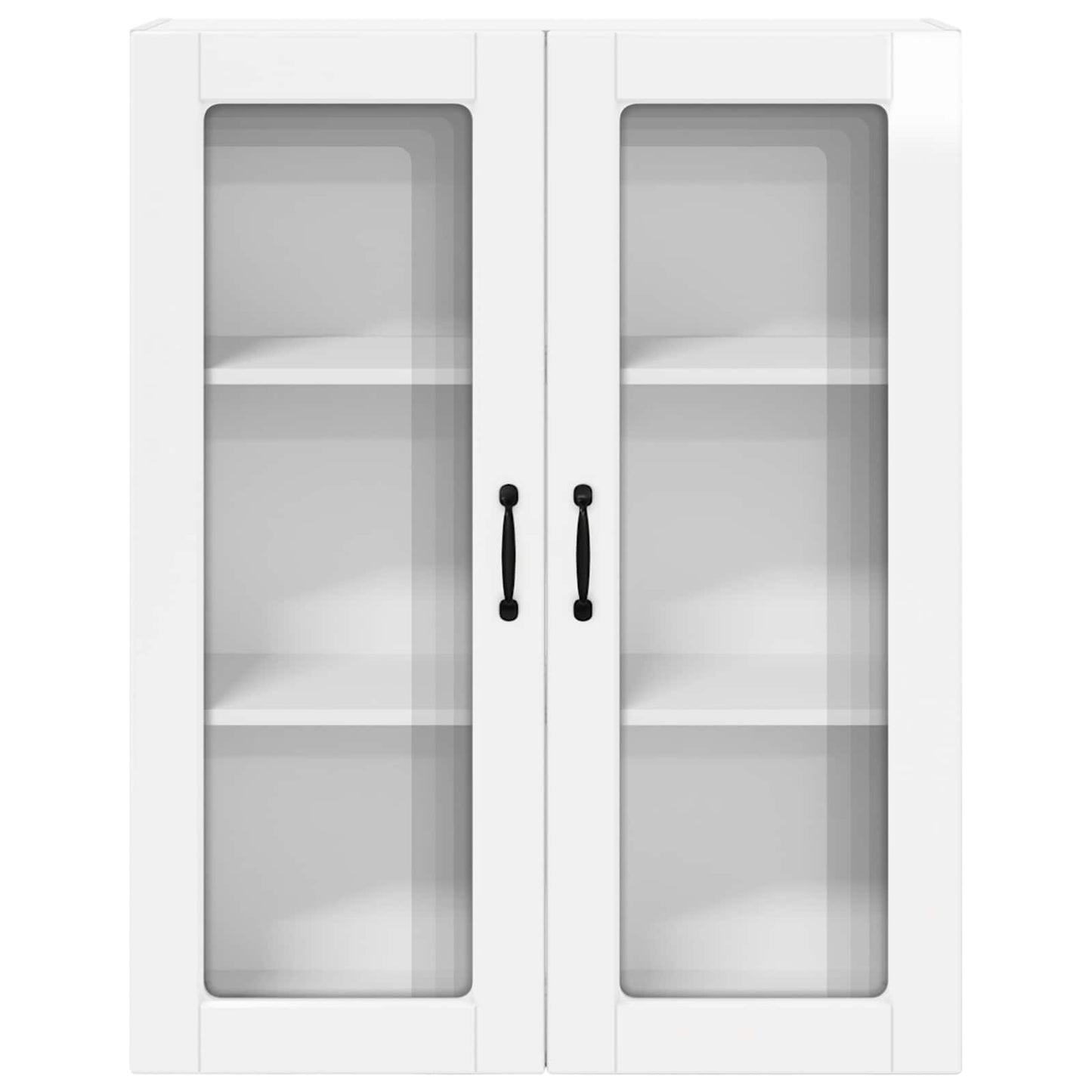 vidaXL Dishwasher Panel Kalmar High Gloss White 80 x 31 x 100 cm