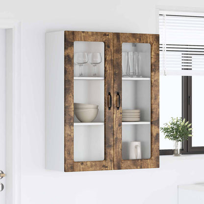 vidaXL Dishwasher Panel Kalmar Smoked Oak 80 x 31 x 100 cm