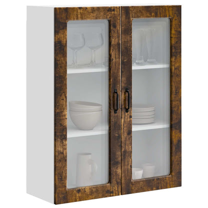 vidaXL Dishwasher Panel Kalmar Smoked Oak 80 x 31 x 100 cm