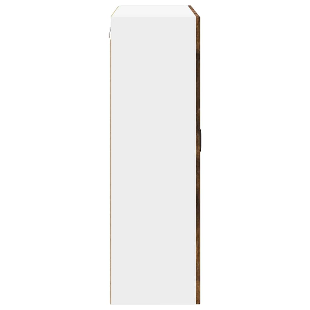 vidaXL Dishwasher Panel Kalmar Smoked Oak 80 x 31 x 100 cm