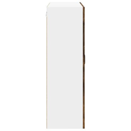 vidaXL Dishwasher Panel Kalmar Smoked Oak 80 x 31 x 100 cm