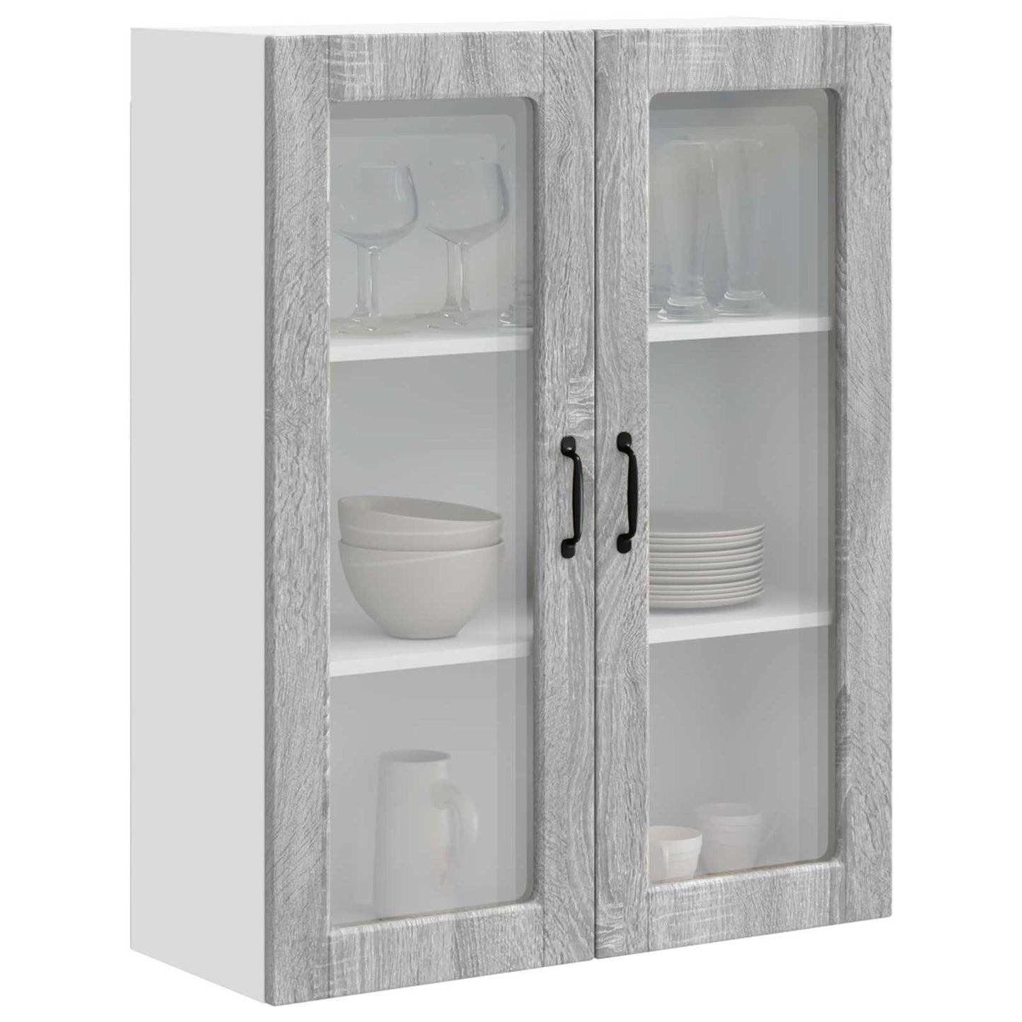 vidaXL Dishwasher Panel Kalmar Grey Sonoma 80 x 31 x 100 cm