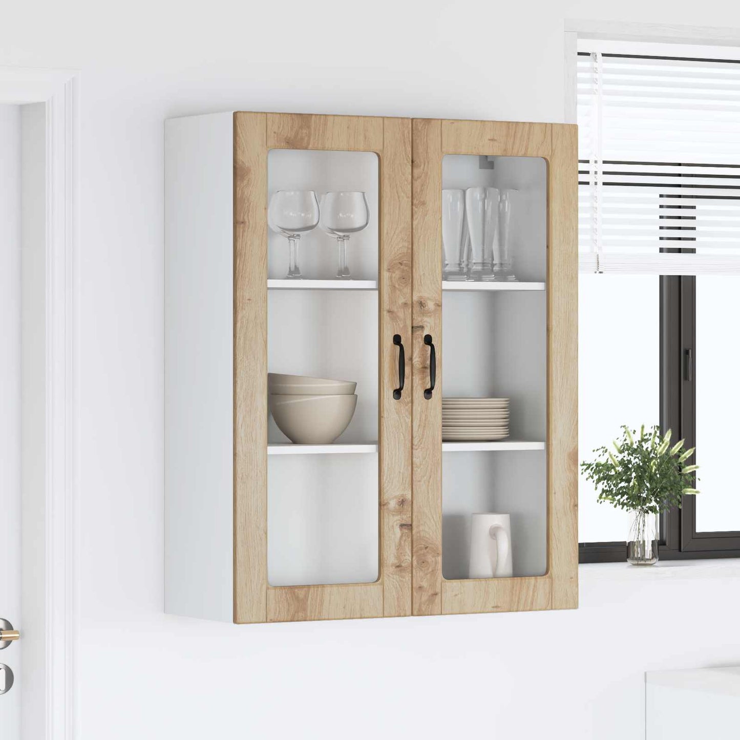 vidaXL Dishwasher Panel Kalmar Artisan Oak 80 x 31 x 100 cm