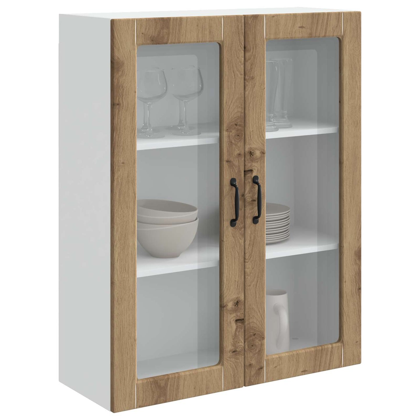 vidaXL Dishwasher Panel Kalmar Artisan Oak 80 x 31 x 100 cm