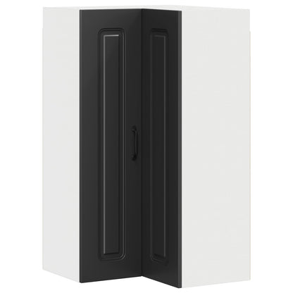 vidaXL Dishwasher Panel Kalmar Black 57 x 57 x 100 cm Engineered Wood