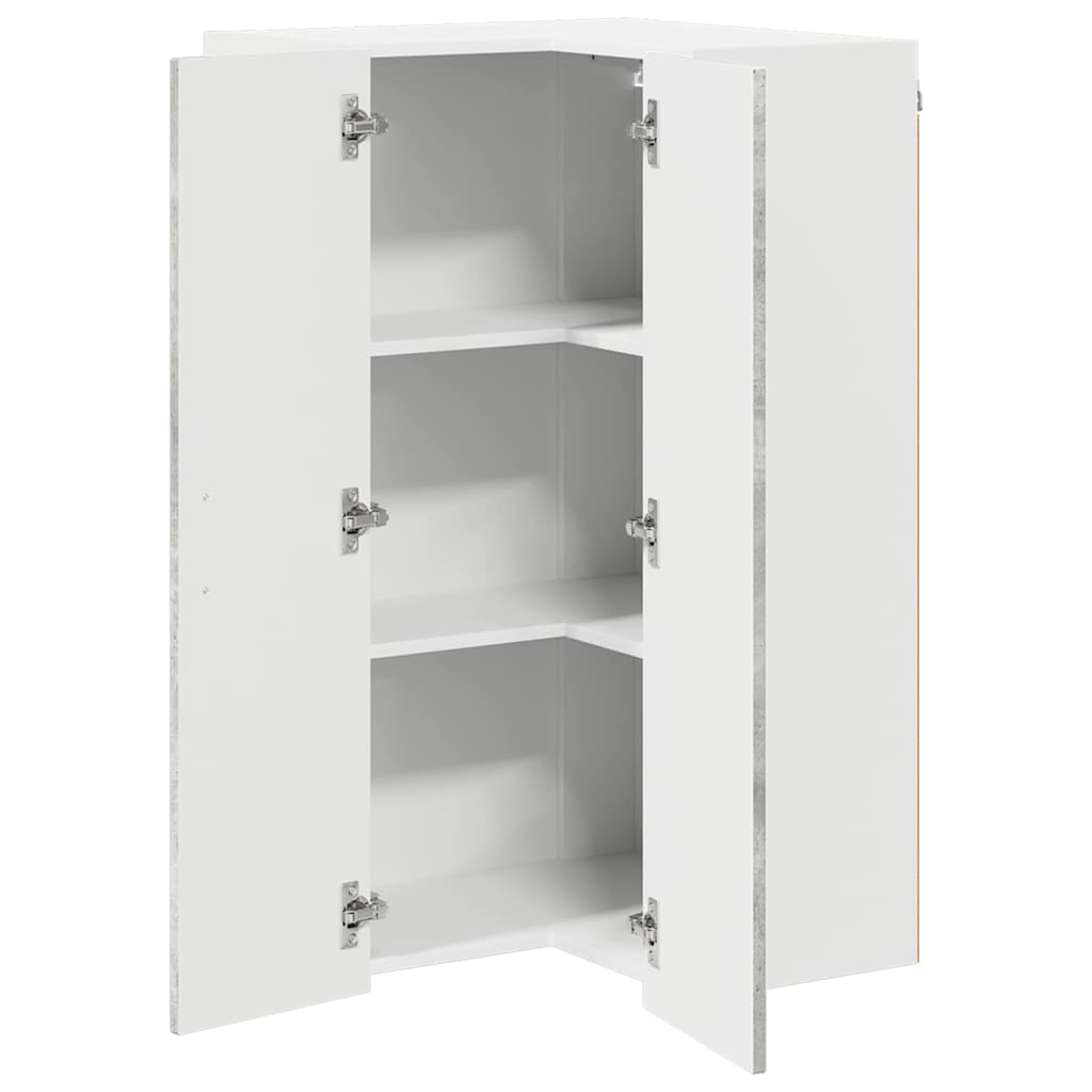 vidaXL Dishwasher Panel Kalmar Concrete Grey 57 x 57 x 100 cm