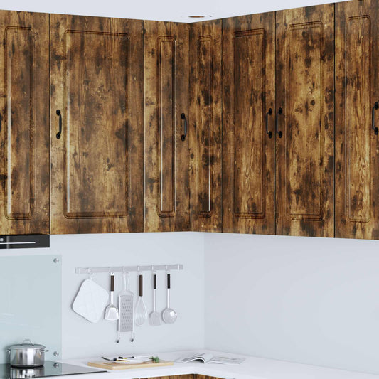 vidaXL Dishwasher Panel Kalmar Smoked Oak 57 x 57 x 100 cm