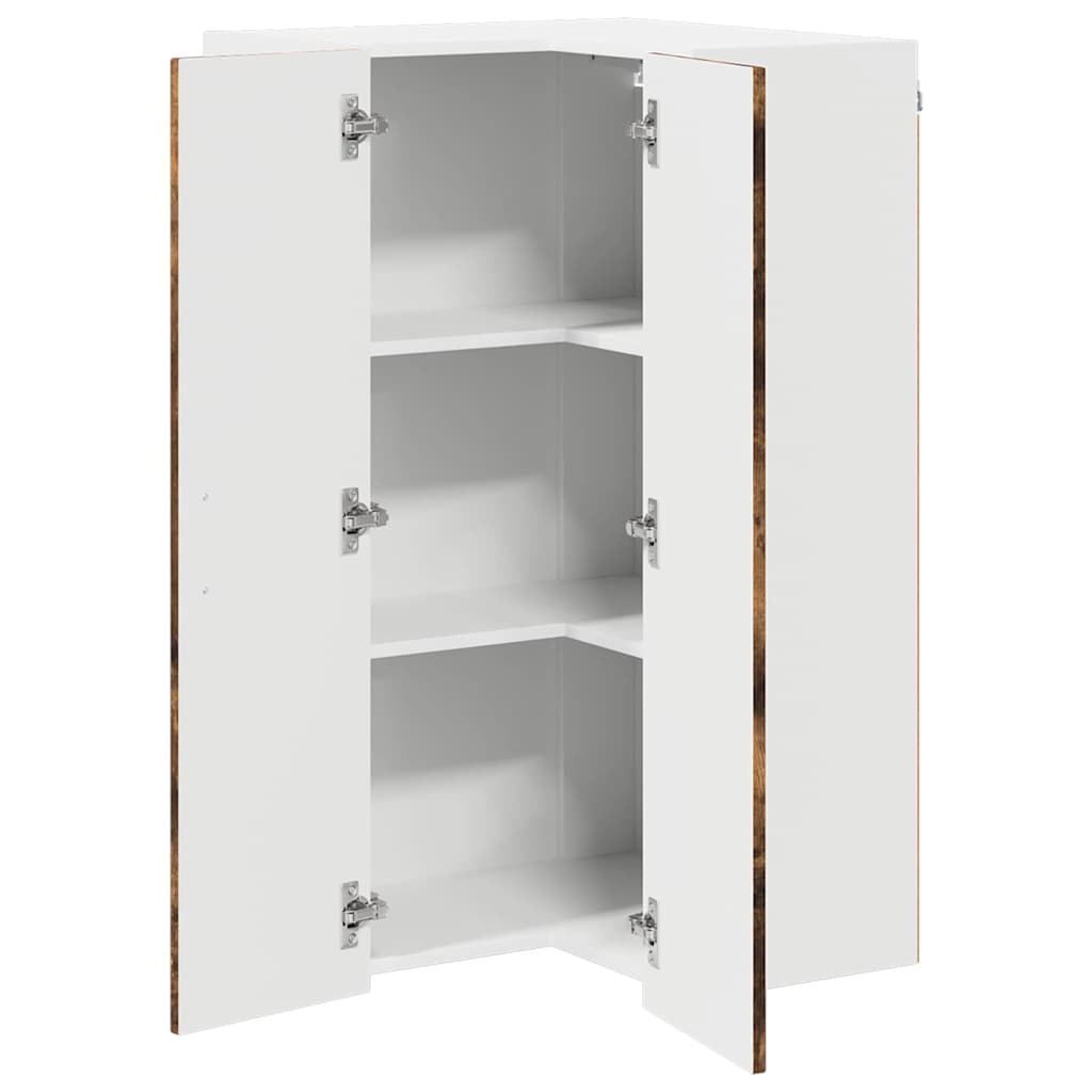 vidaXL Dishwasher Panel Kalmar Smoked Oak 57 x 57 x 100 cm