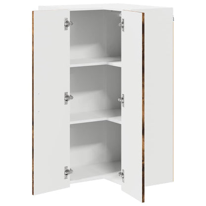 vidaXL Dishwasher Panel Kalmar Smoked Oak 57 x 57 x 100 cm