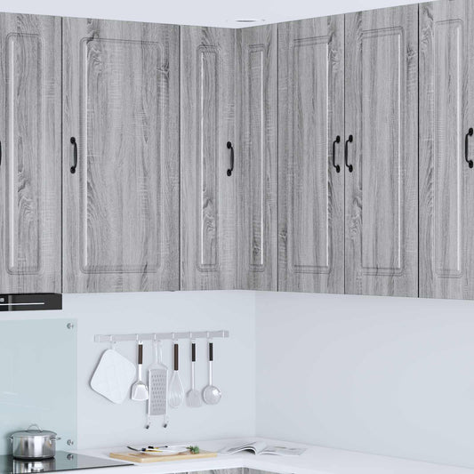 vidaXL Dishwasher Panel Kalmar Grey Sonoma 57 x 57 x 100 cm