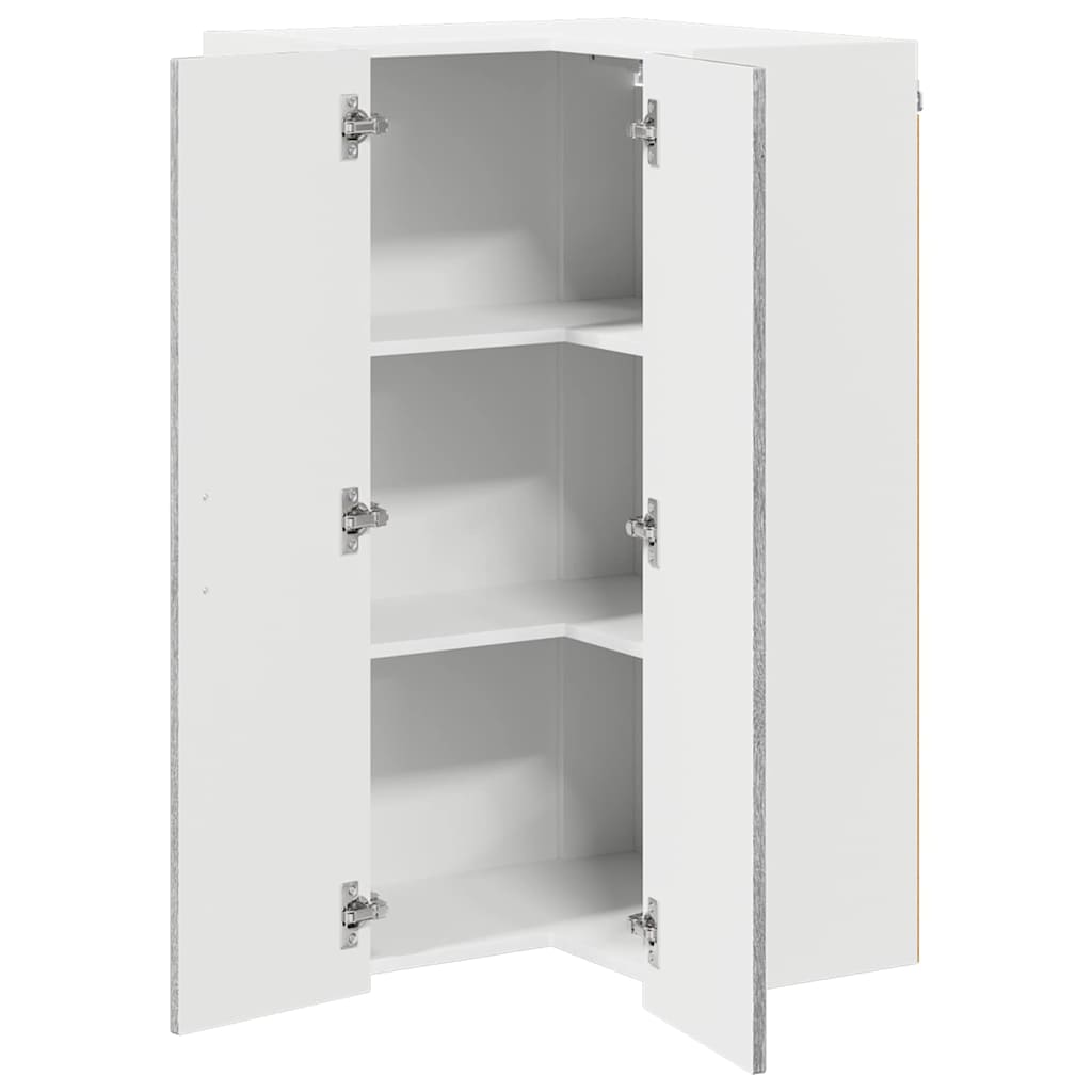 vidaXL Dishwasher Panel Kalmar Grey Sonoma 57 x 57 x 100 cm