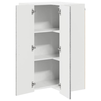 vidaXL Dishwasher Panel Kalmar Grey Sonoma 57 x 57 x 100 cm