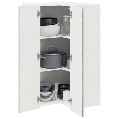 vidaXL Dishwasher Panel Kalmar Grey Sonoma 57 x 57 x 100 cm