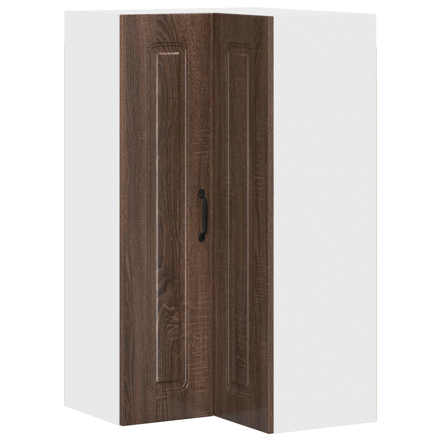 vidaXL Dishwasher Panel Kalmar Brown Oak 57 x 57 x 100 cm