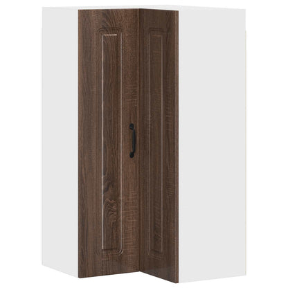 vidaXL Dishwasher Panel Kalmar Brown Oak 57 x 57 x 100 cm