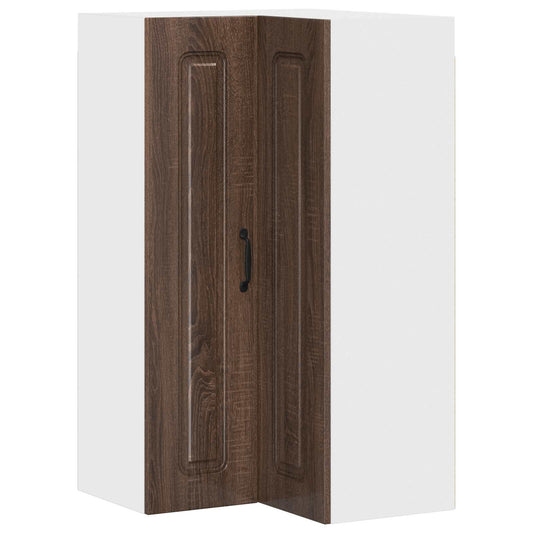 vidaXL Dishwasher Panel Kalmar Brown Oak 57 x 57 x 100 cm