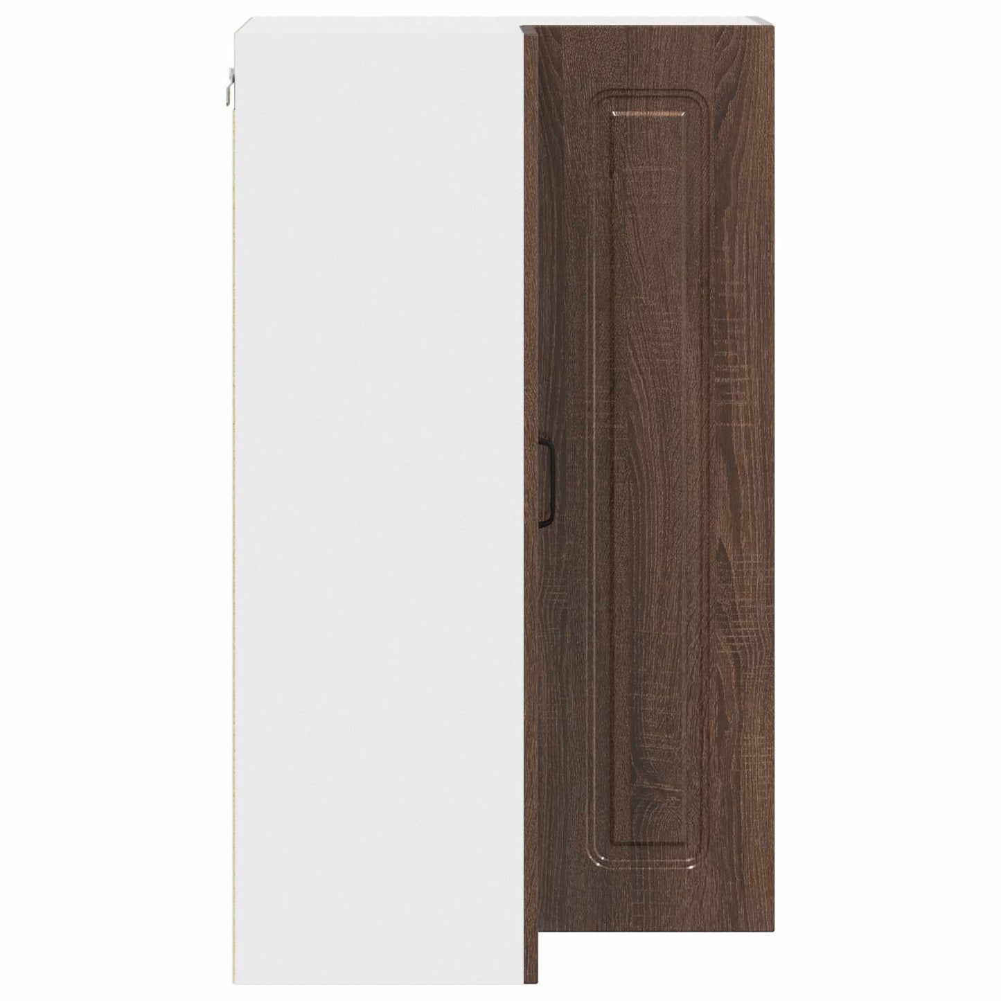 vidaXL Dishwasher Panel Kalmar Brown Oak 57 x 57 x 100 cm