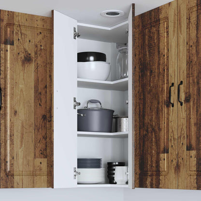vidaXL Dishwasher Panel Kalmar Old Wood 57 x 57 x 100 cm