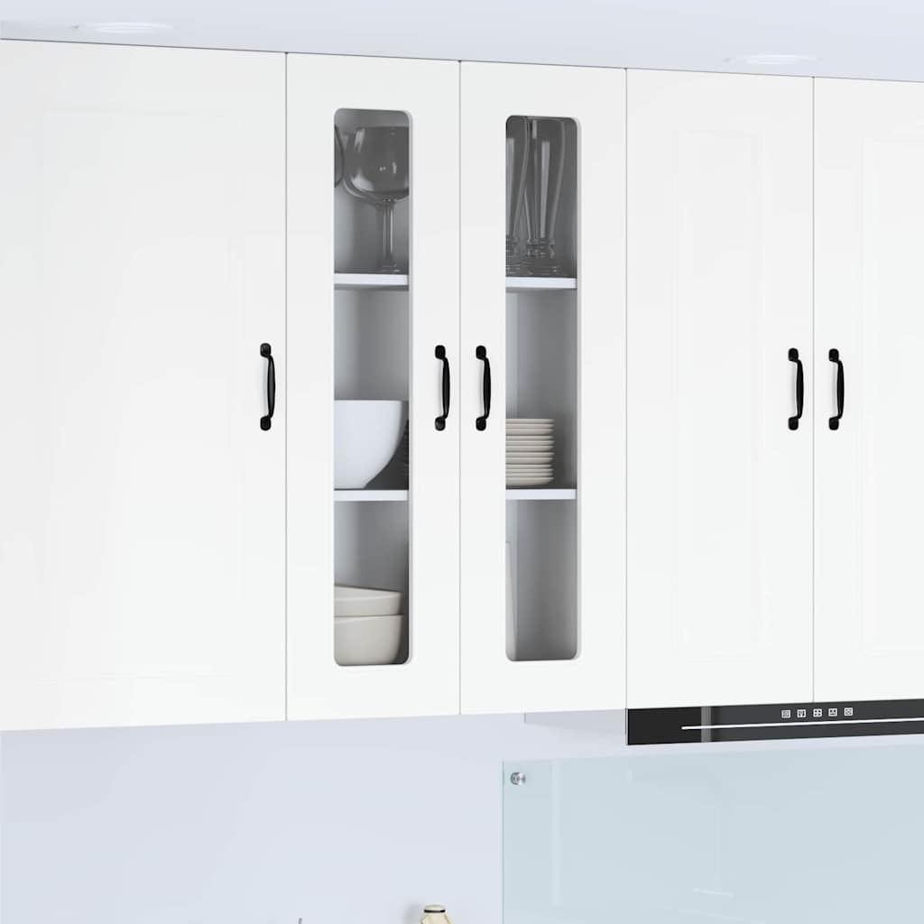 vidaXL Kitchen Wall Cabinet White 60 x 31 x 100 cm Engineered Wood