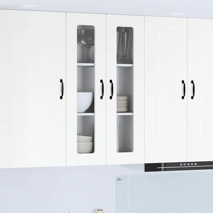 vidaXL Kitchen Wall Cabinet White 60 x 31 x 100 cm Engineered Wood