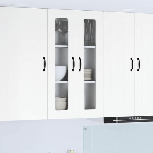 vidaXL Kitchen Wall Cabinet White 60 x 31 x 100 cm Engineered Wood