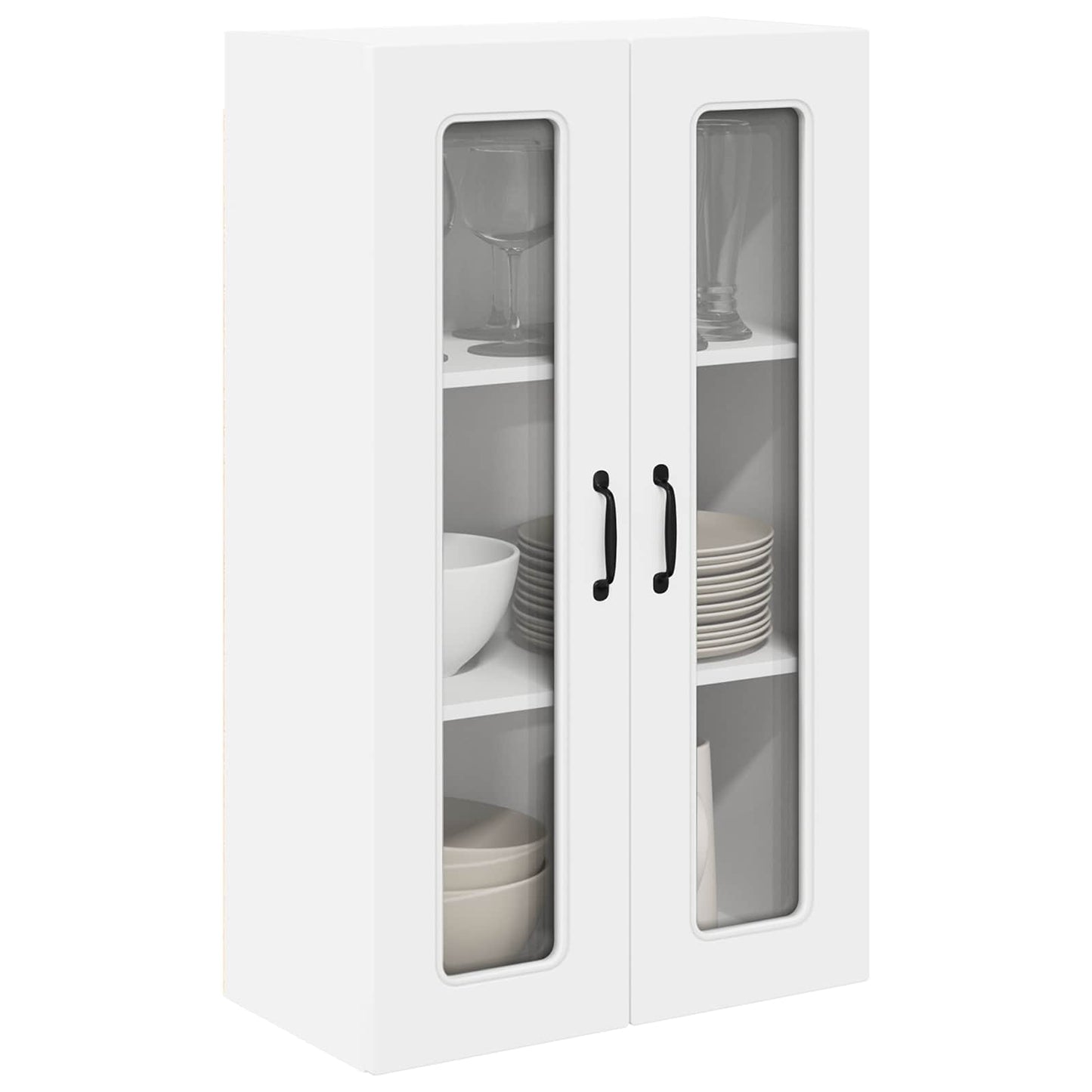 vidaXL Dishwasher Panel Kalmar White 60 x 31 x 100 cm Engineered Wood