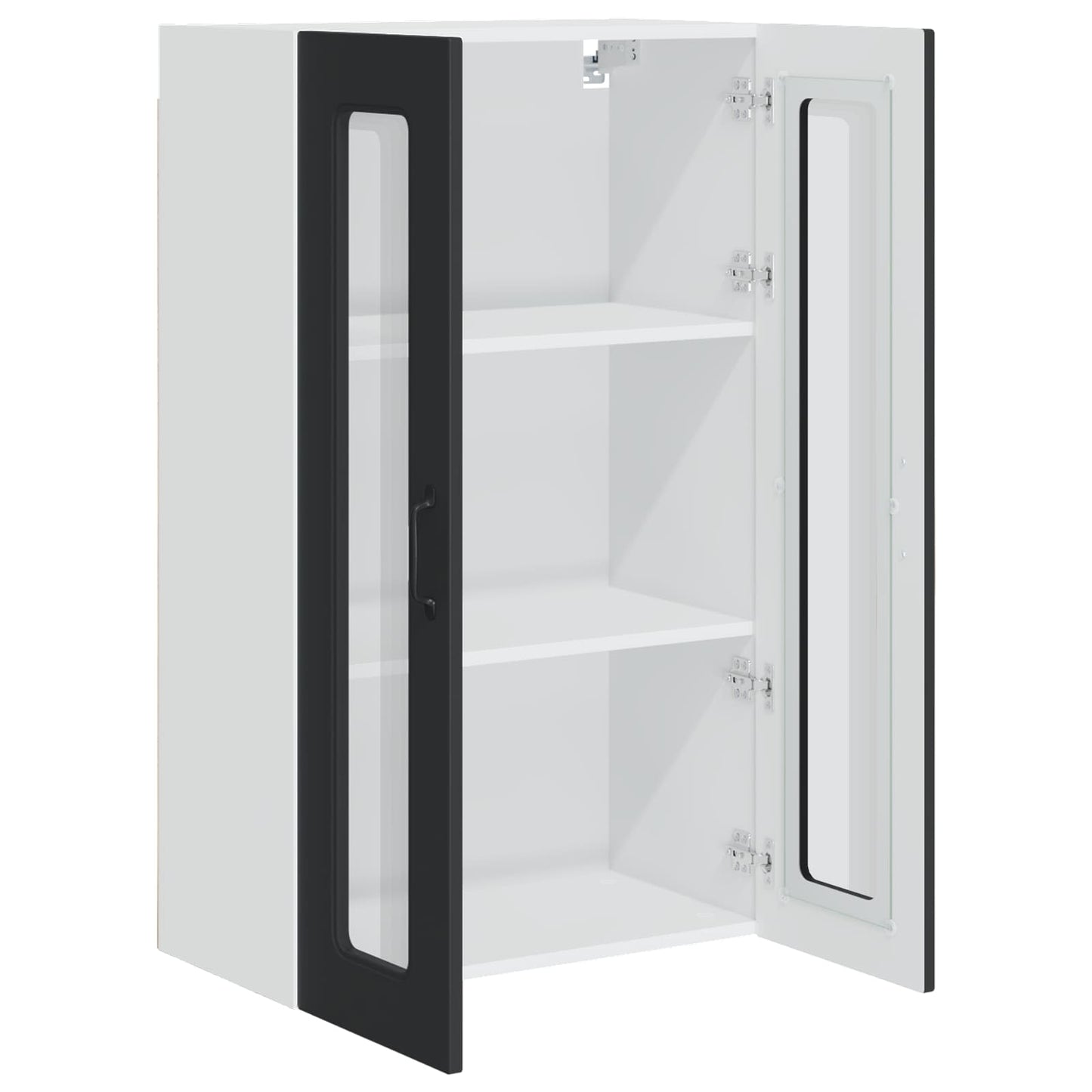 vidaXL Dishwasher Panel Kalmar Black 60 x 31 x 100 cm Engineered Wood