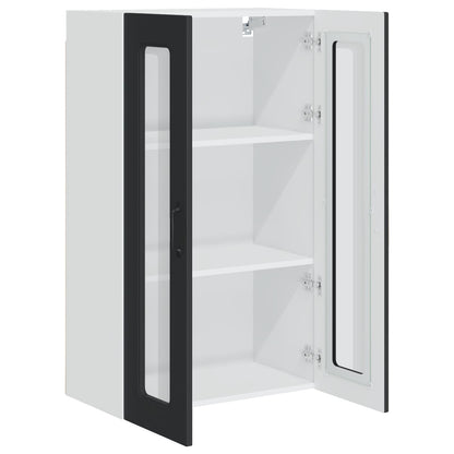 vidaXL Dishwasher Panel Kalmar Black 60 x 31 x 100 cm Engineered Wood