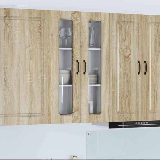 vidaXL Dishwasher Panel Kalmar Sonoma Oak 60 x 31 x 100 cm